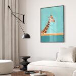 Giraffe Safari Wall Art