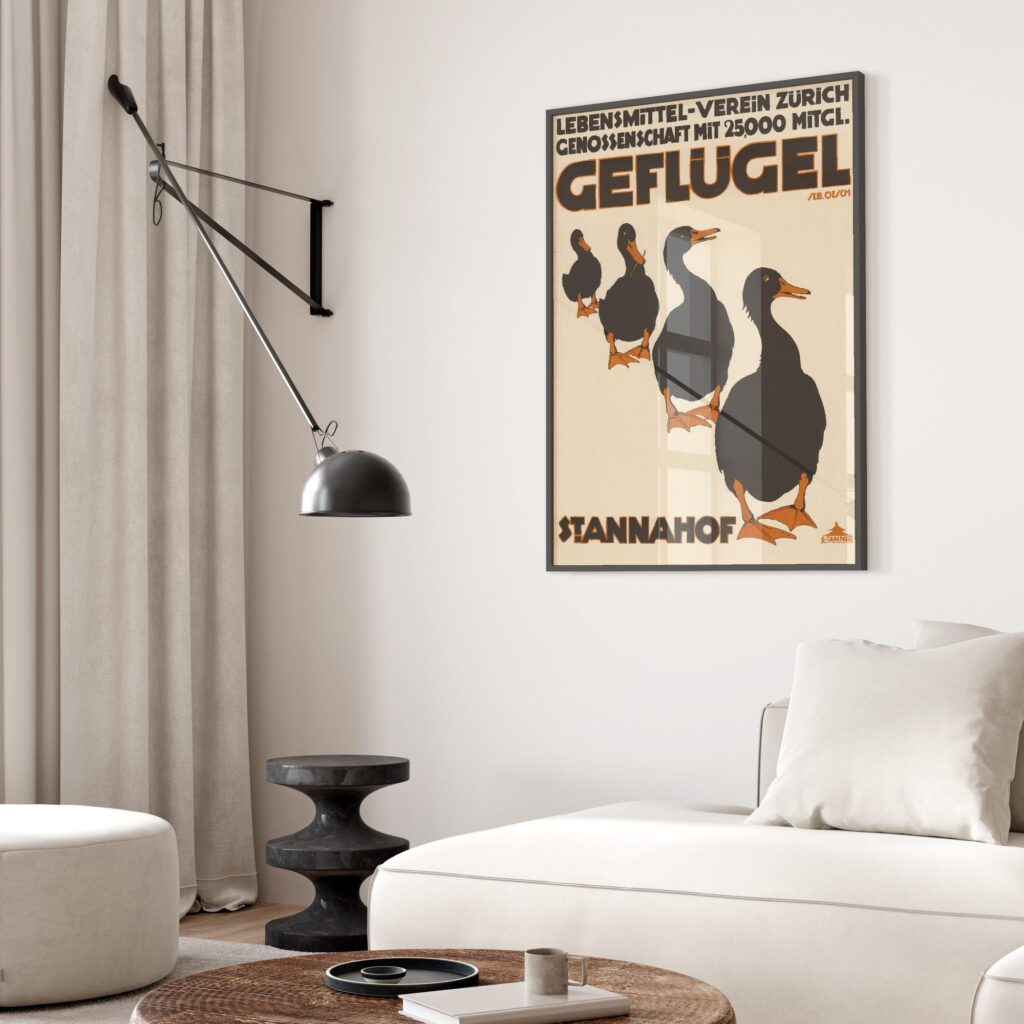 Goose Market Poster