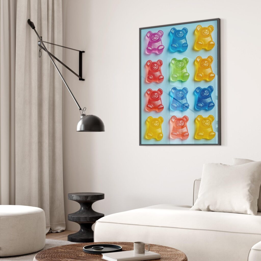 Gummy Bear Wall Art