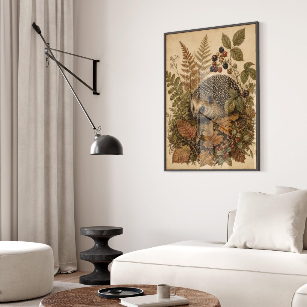Hedgehog Print