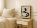 Horse with Birds Wall Art