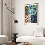 Insect Art Print Butterfly Poster Modern