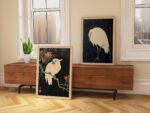 Japanese Bird Art Print Set