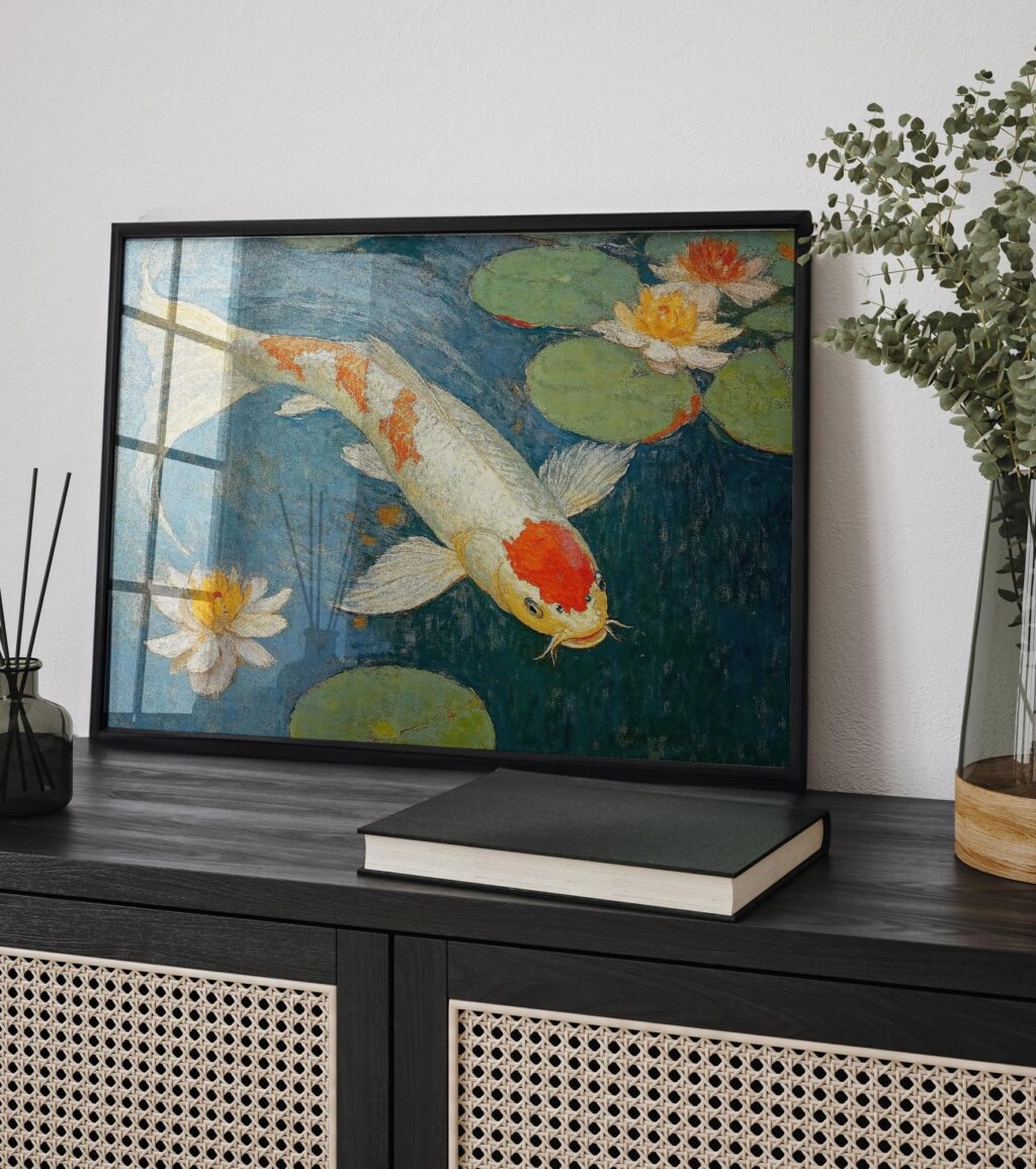 Koi Fish Wall Art