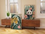 Leopard & Panda Print Set