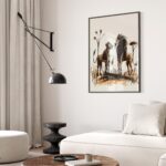 Lion Couple Wall Art