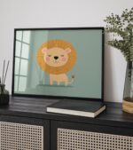Lion Nursery Print