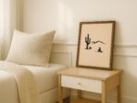 Lonely Cowboy Desert Western Print