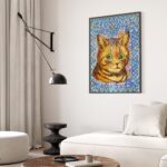 Louis Wain Cat Art Print