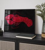 Minimalist Lobster Wall Art