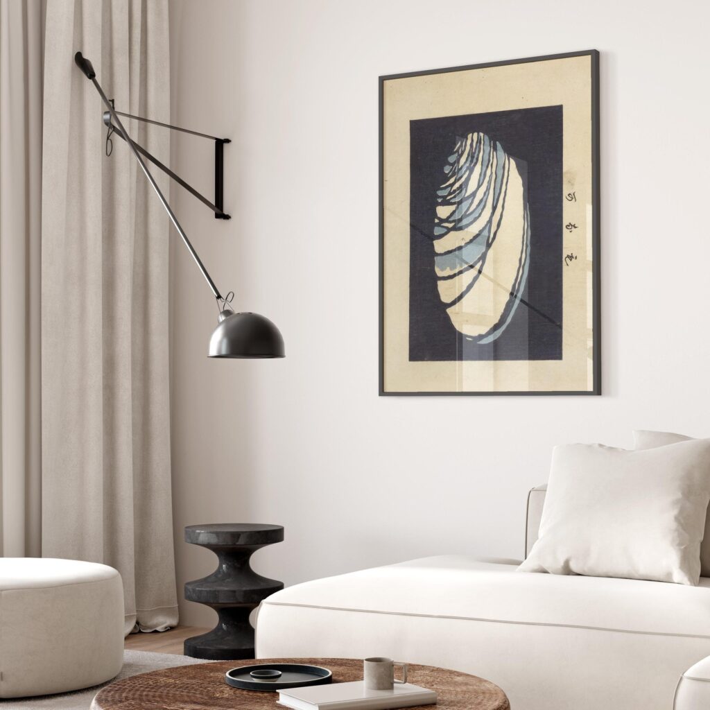 Minimalist Oyster Print