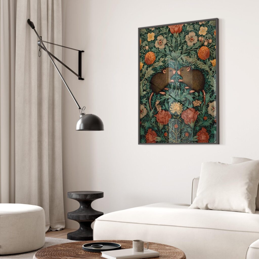 Mole Botanical Print