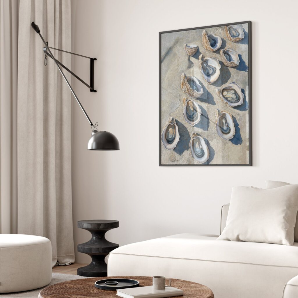 Oyster Shell Art Print