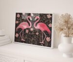 Pink Flamingo Art Print