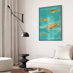 Retro Fish Print