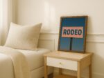 Retro Rodeo Sign Poster