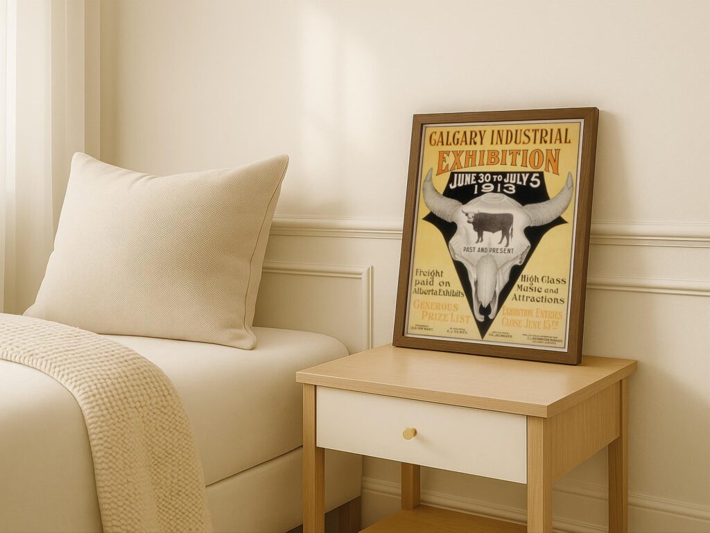 Rodeo Vintage Exhibition Poster