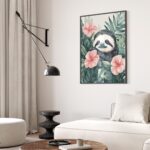 Sloth Nursery Art Print