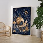 Snail Cottage Print