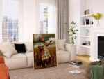Tabby Cat Print