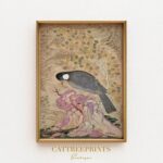 Vintage Bird Print