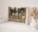 Vintage Hohlwein Horse Poster