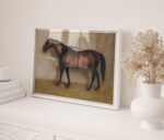 Vintage Horse Wall Art Print