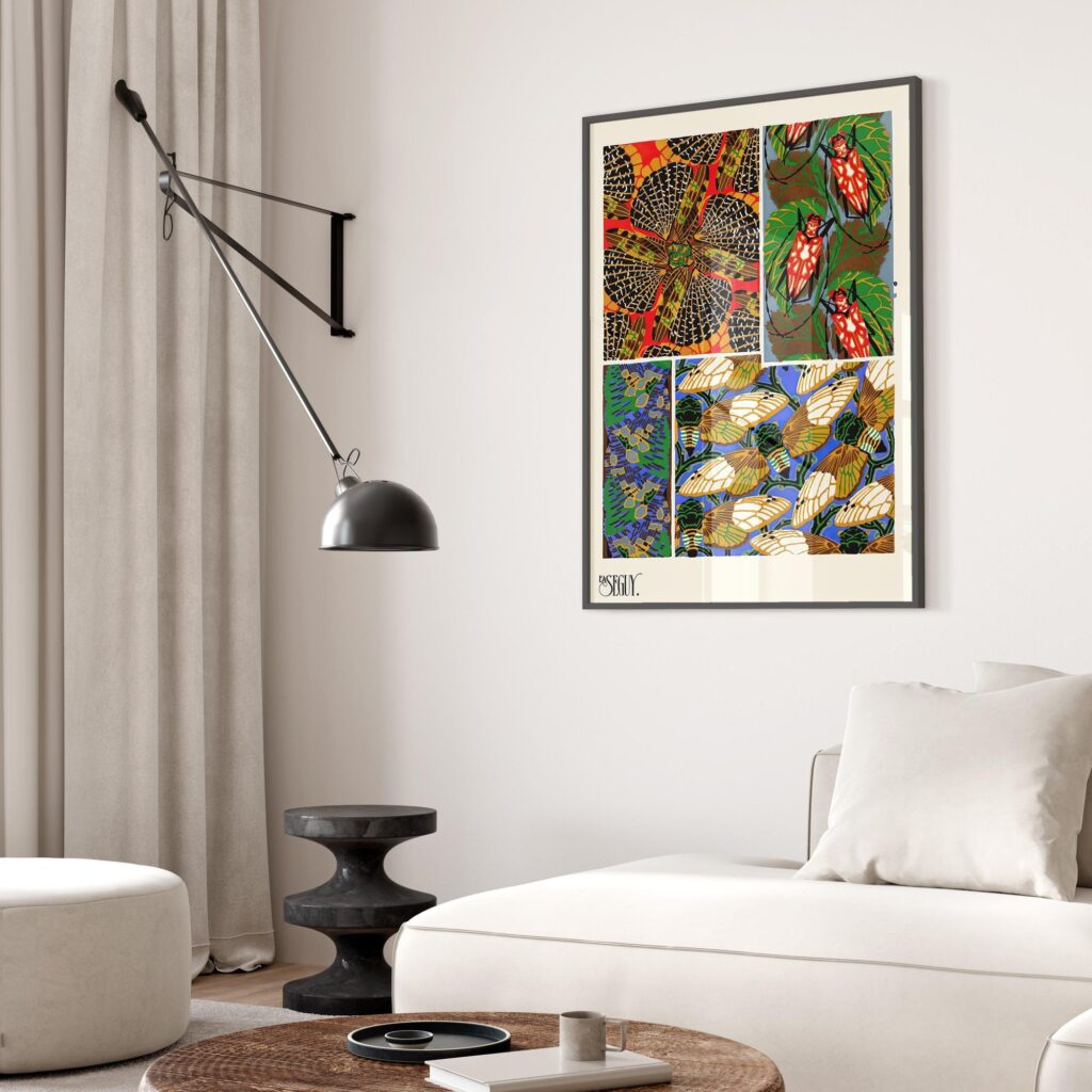 Vintage Insect Print