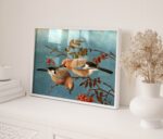 Vintage Jay Bird Print