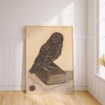 Vintage Owl Print