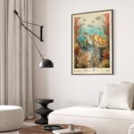 Vintage Sea Turtle Art Print