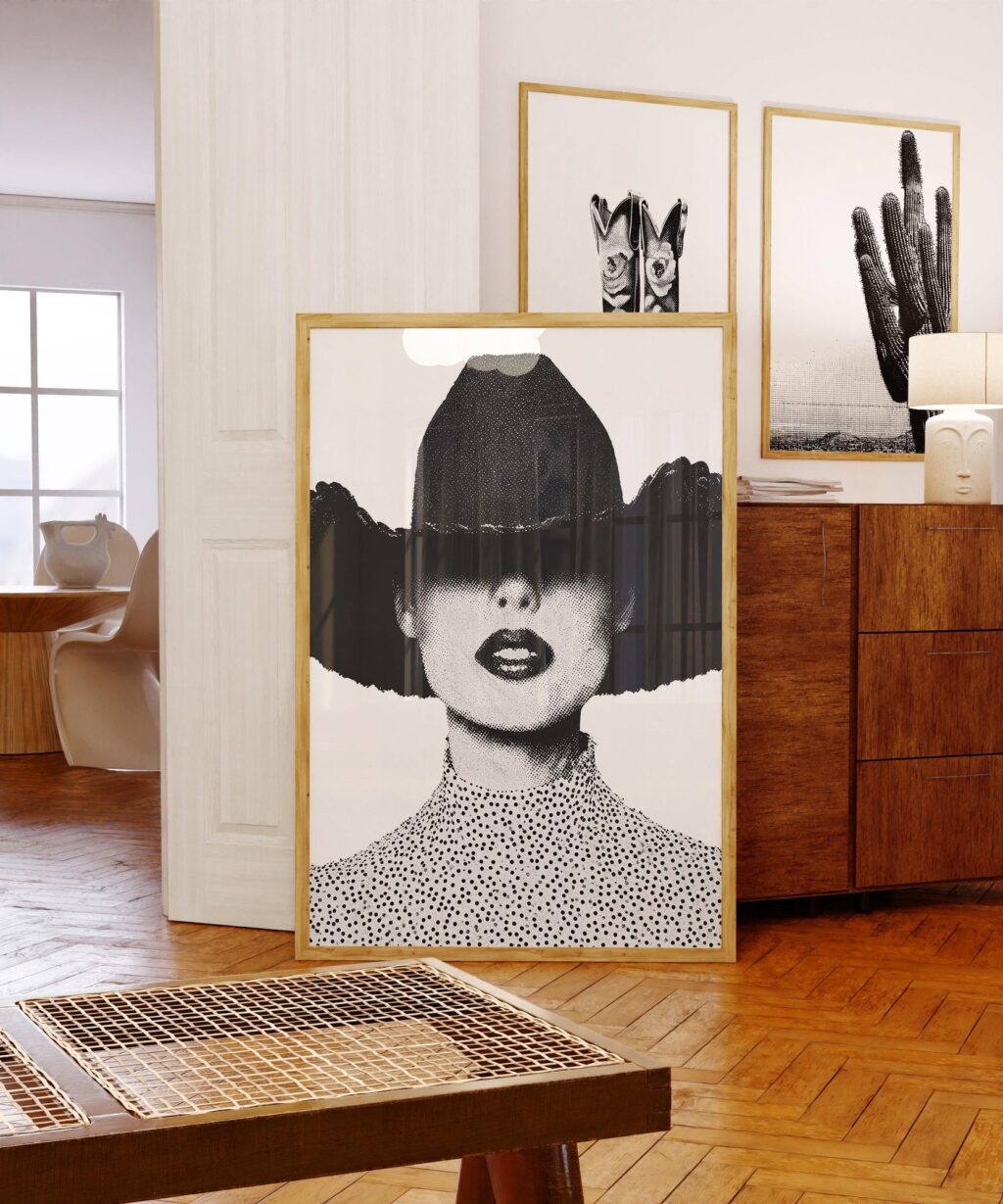 Western Fashion Wall Art Set of 3