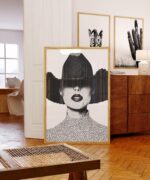 Western Fashion Wall Art Set of 3
