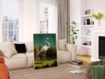 White Egret Print