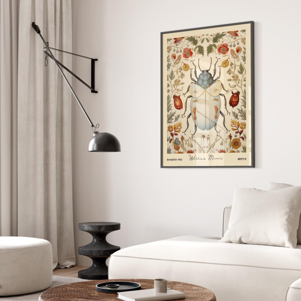 William Morris Beetle Print