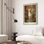 William Morris Chihuahua Art Print