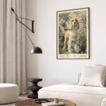 William Morris Cocker Spaniel Art Print
