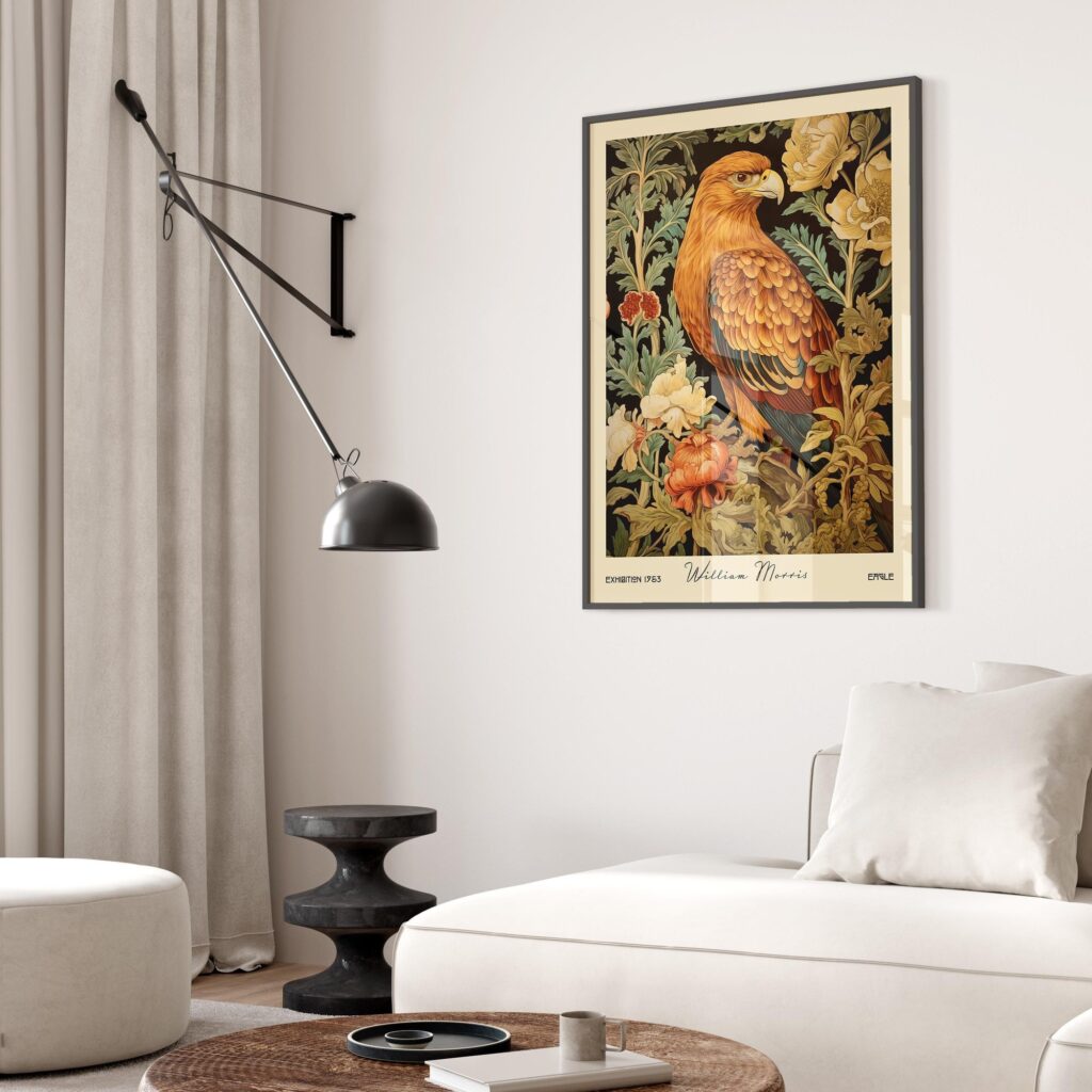 William Morris Eagle Art Print