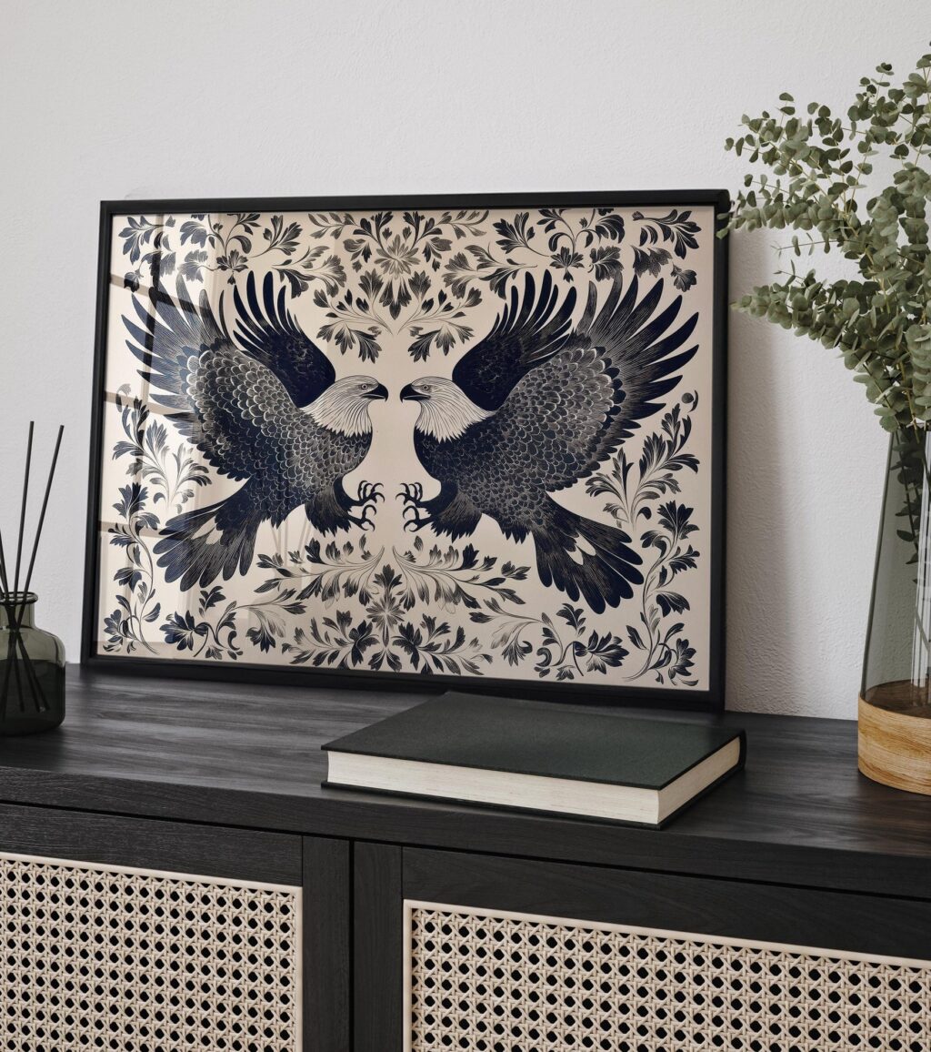 William Morris Eagle Print