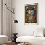 William Morris Elephant Art Print