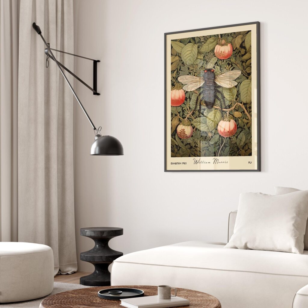 William Morris Fly Insect Print