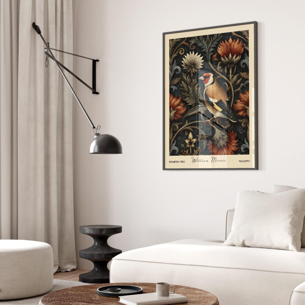 William Morris Goldfinch Print