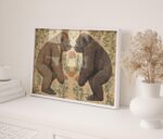 William Morris Gorillas Wall Art