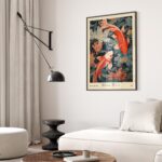 William Morris Koi Fish Art Print
