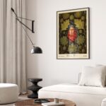 William Morris Ladybug Art Print
