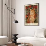 William Morris Lynx Art Print
