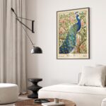 William Morris Peacock Art Print