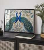 William Morris Peacock Poster