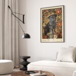 William Morris Pug Art Print