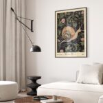 William Morris Snail Art Print